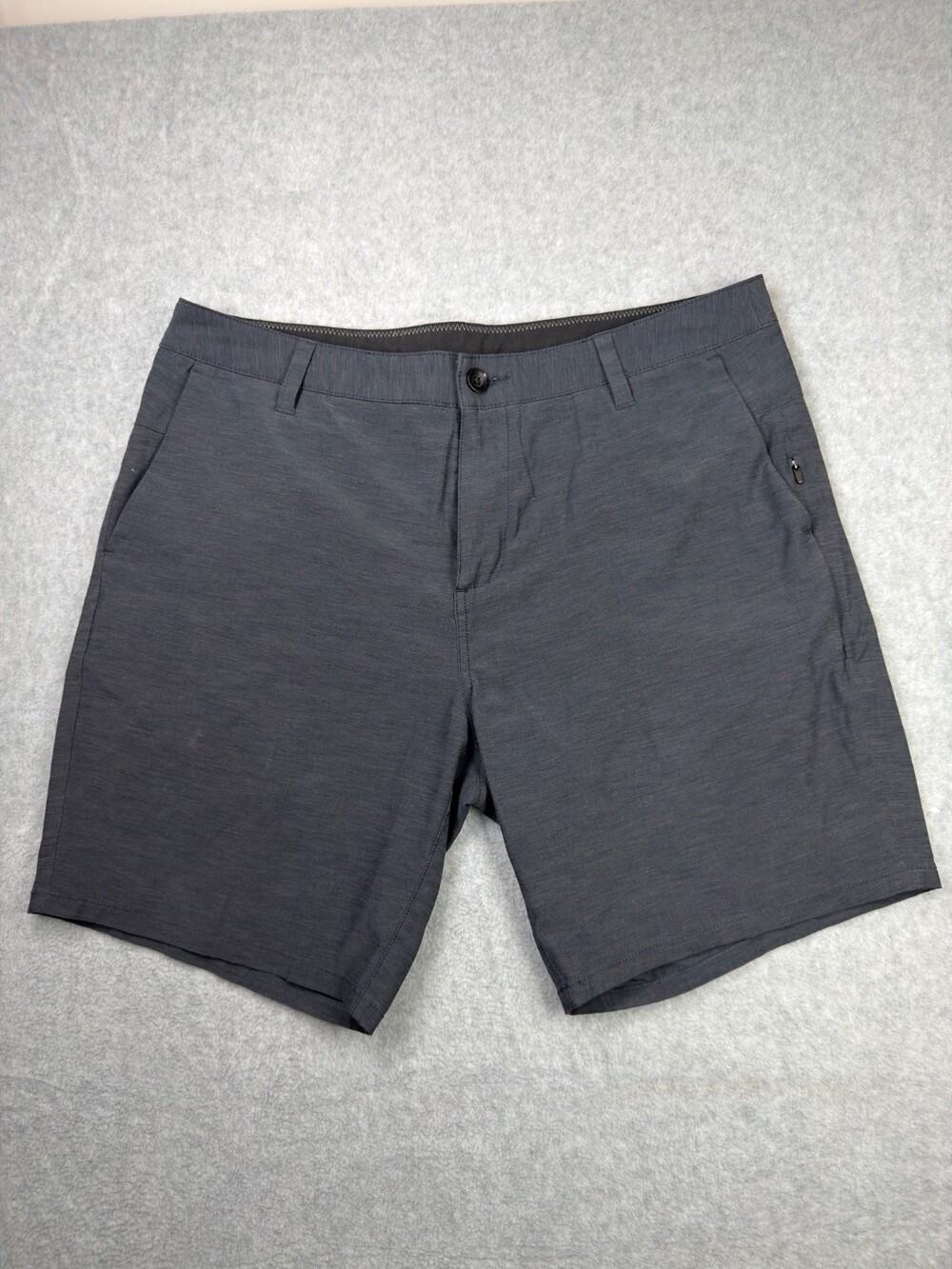Vuori Shorts Aim Short Mens Size 34 Gray Chino Coton Stretch